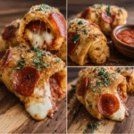 High Protein Mozzarella Pepperoni Rolls: No Pork Comfort Food Done Right