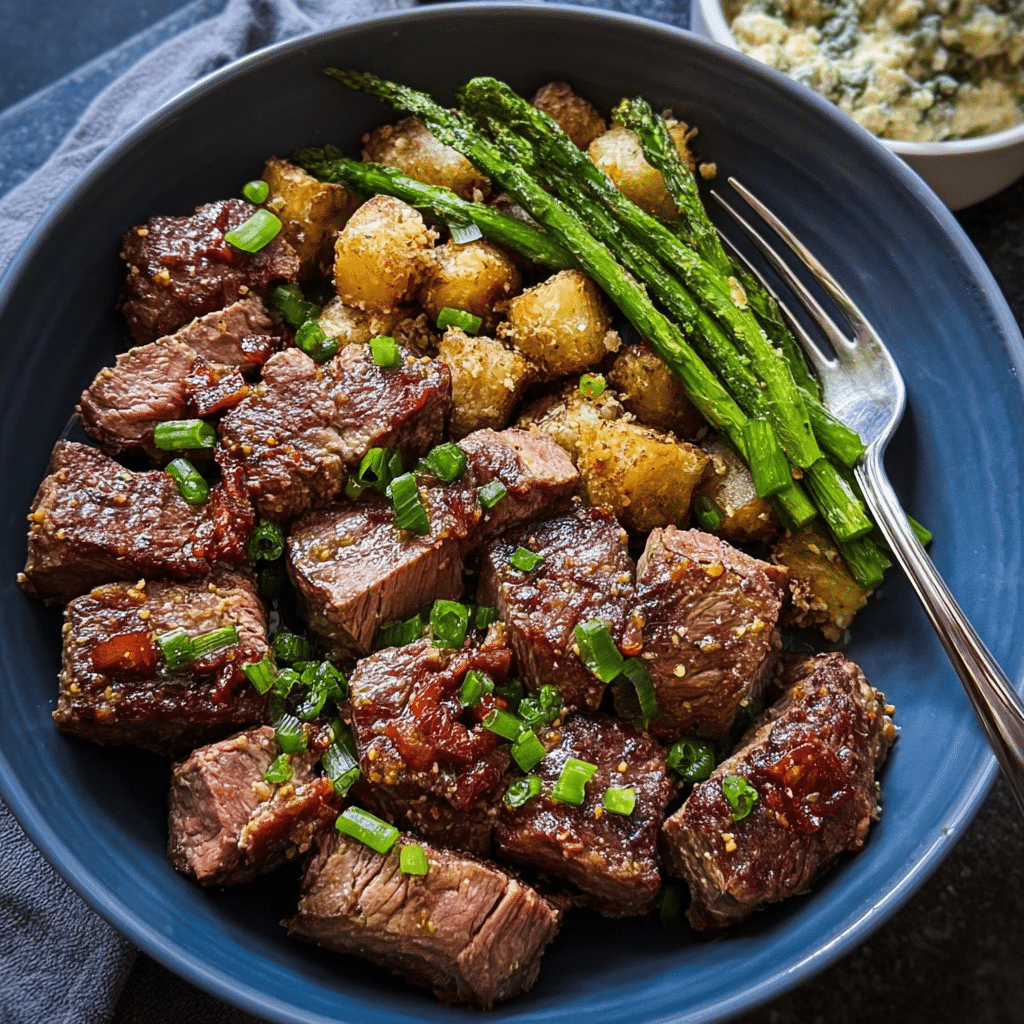 The Ultimate Loaded Steak Bite Dinner | No-Pork & Low-Carb Recipe