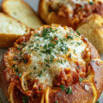 Fast Dinner Alert! Easy Keto Spaghetti Garlic Bread Bowls