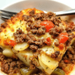 Dolly’s Famous Ground Beef Casserole (Pork-Free & Keto)