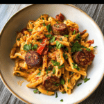 Spicy Cajun Keto Sausage Pasta: The Ultimate Quick Weeknight Dinner