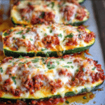 High-Protein Keto Zucchini Lasagna Boats | No-Pasta Italian Recipe