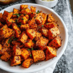The Best Roasted Sweet Potatoes | Healthy Vegan Meal Prep