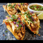 Copycat Applebee's Chicken Wonton Tacos (High Protein & Keto-Friendly!)
