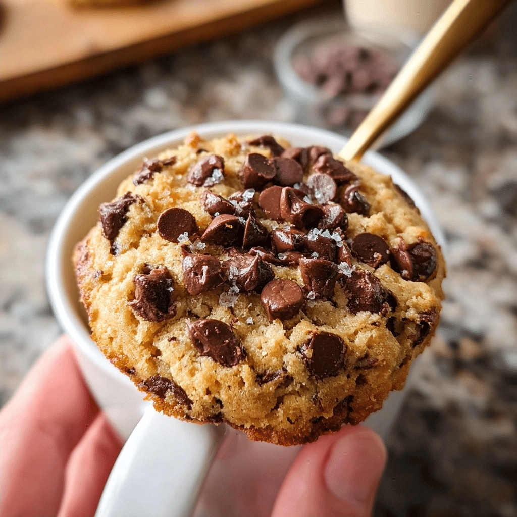 The Ultimate Single Serve Chocolate Chip Cookie