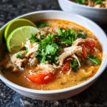 Easy Thai Chicken Soup - 20 Minute Keto Comfort Food