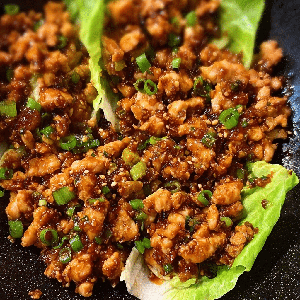 Better Than Takeout! Insanely Easy PF Chang's Chicken Lettuce Wraps