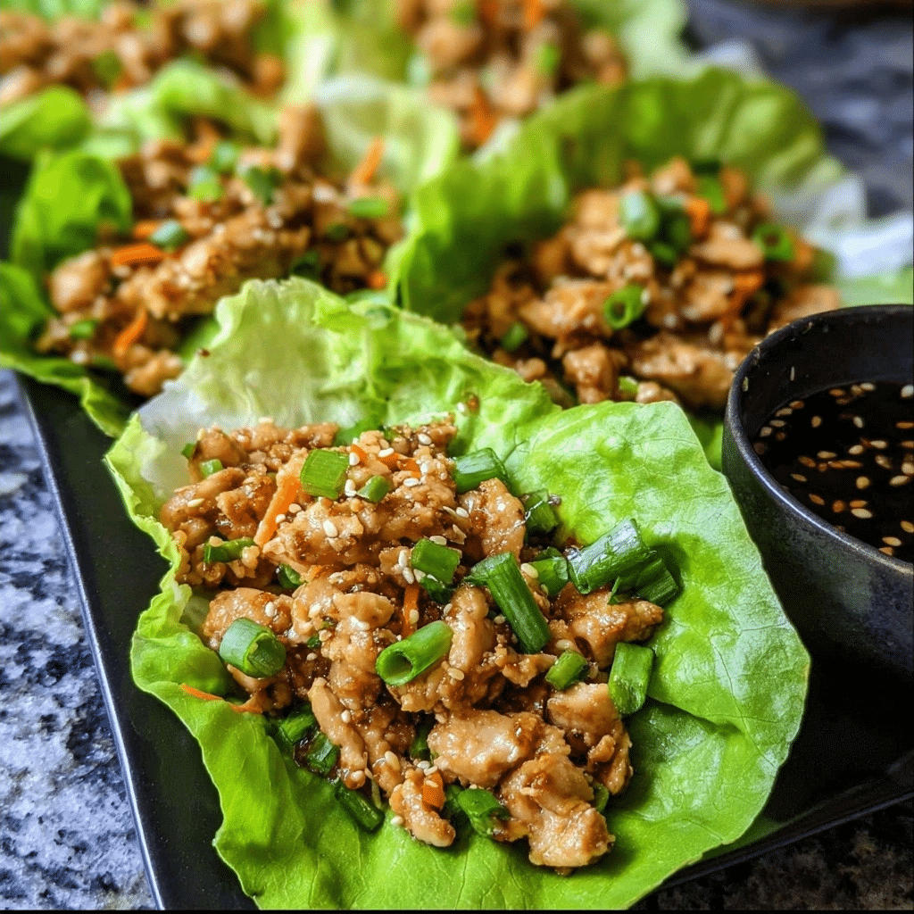 Easy PF Changs Chicken Lettuce Wraps Recipe — Low Carb & Delicious