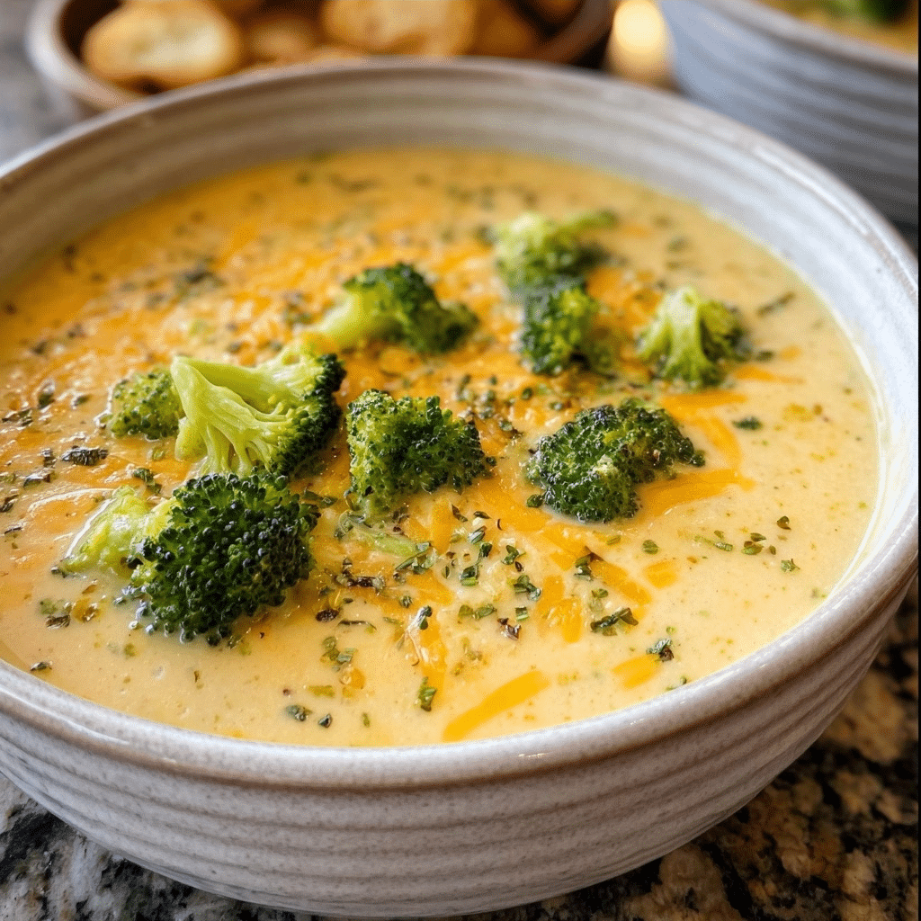 The Best Broccoli Cheese Soup Recipe