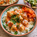 Easy Buffalo Chicken Rice Bowl (Meal Prep Friendly)