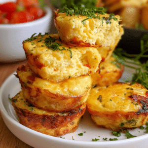 Starbucks-Style Cheesy Egg Bites (High-Protein & Toddler-Friendly)