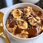 High-Protein Chocolate Peanut Butter Overnight Oats