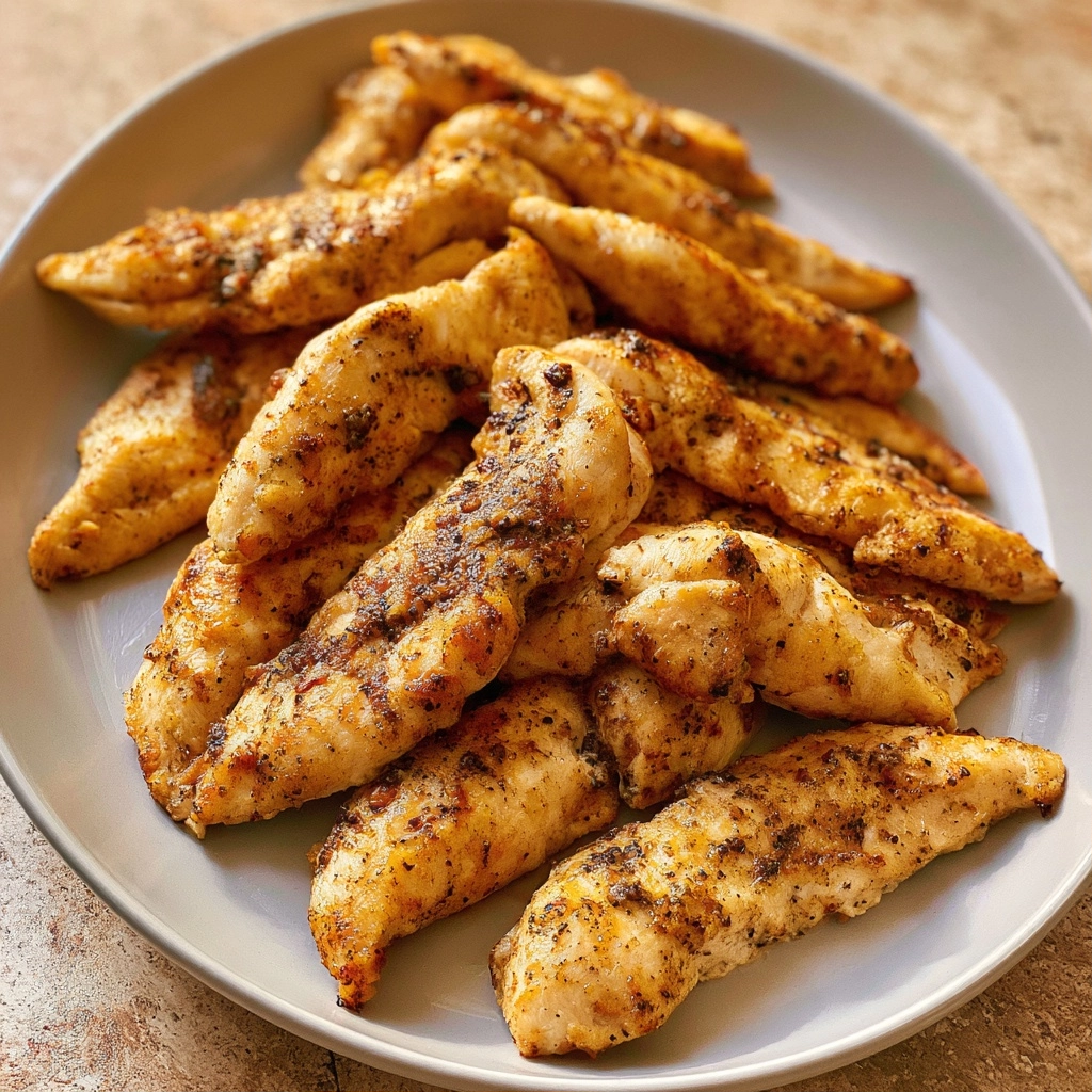 Juicy Oven Baked Chicken Tenders | No Breading (Low Carb)